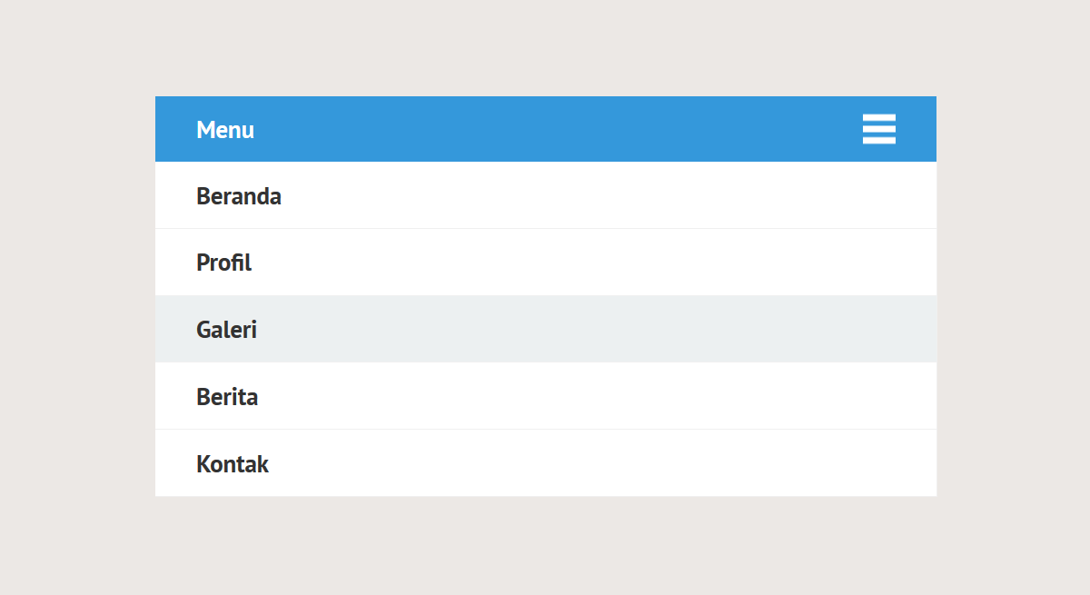 Membuat Web Responsive