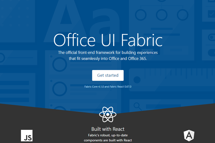 Office UI Fabric, CSS Framework dari Microsoft